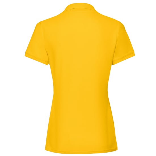 Fruit of the Loom Dames/Dames Premium Effen Poloshirt (Zonnebloem) - Image 2