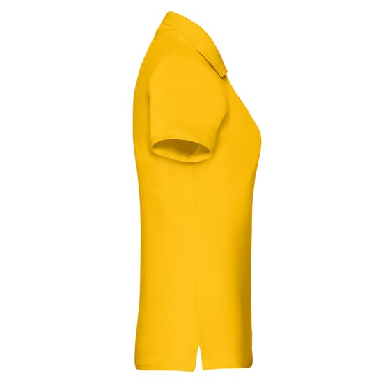 Fruit of the Loom Dames/Dames Premium Effen Poloshirt (Zonnebloem) - Image 3