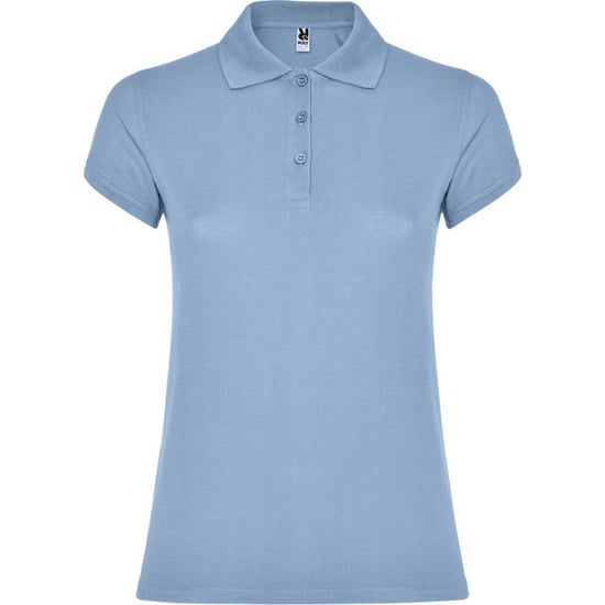 Roly Dames/Dames Ster Poloshirt (Hemelsblauw) - Image 1