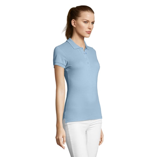 SOLS Dames/Dames Passion Poloshirt (Hemelsblauw) - Image 3