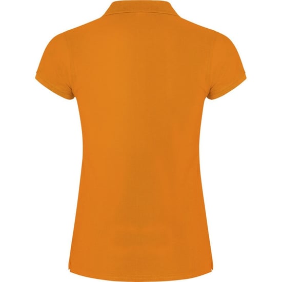 Roly Dames/Dames Ster Poloshirt (Oranje) - Image 2
