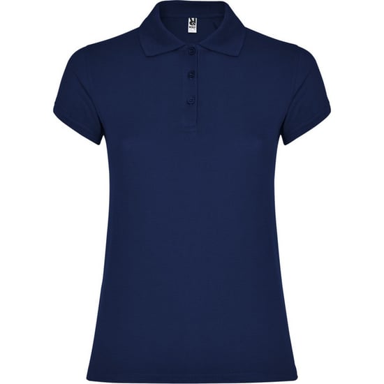 Roly Dames/Dames Ster Poloshirt (Marineblauw) - Image 1