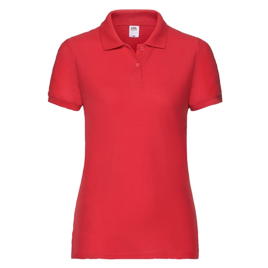 Fruit of the Loom Dames/dames 65/35 Poloshirt (Rood) - Image 1