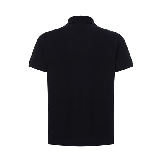 JHK Heren Pique Regular Poloshirt (Zwart) - Image 2