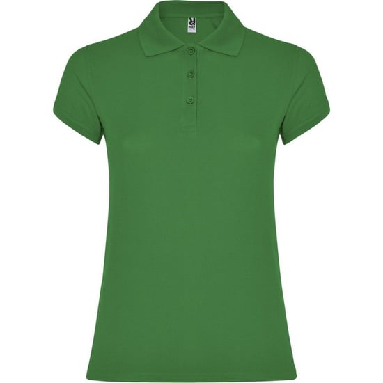 Roly Dames/Dames Ster Poloshirt (Tropisch Groen) - Image 1