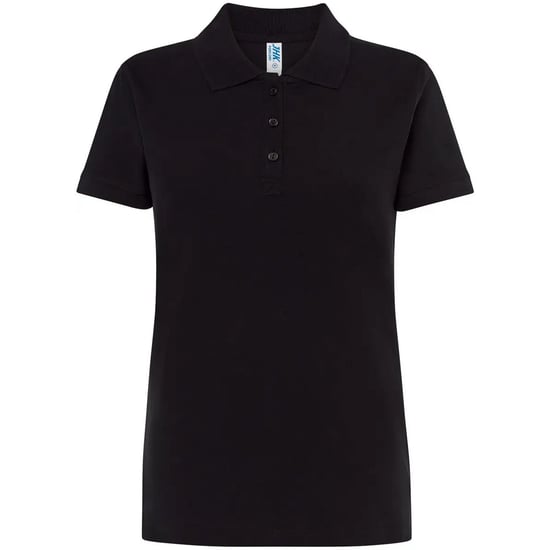 JHK Dames/Dames Regular Poloshirt (Zwart) - Image 1
