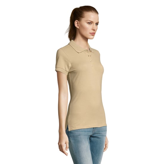 SOLS Dames/Dames Passion Poloshirt (Zand) - Image 3