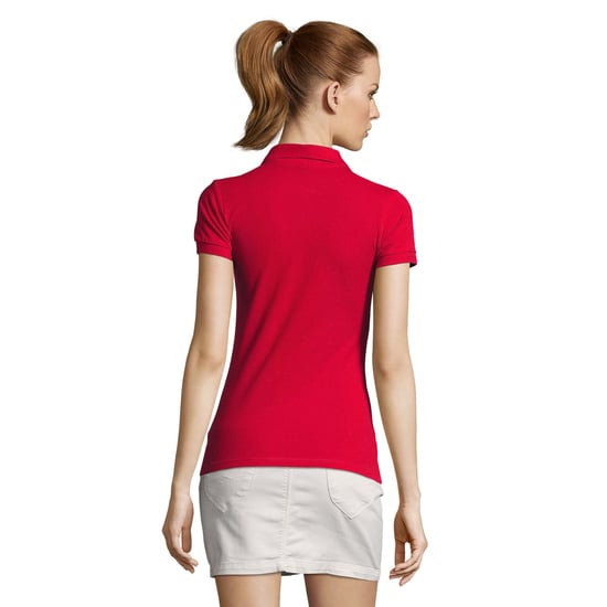 SOLS Dames/Dames Passion Poloshirt (Rood) - Image 2