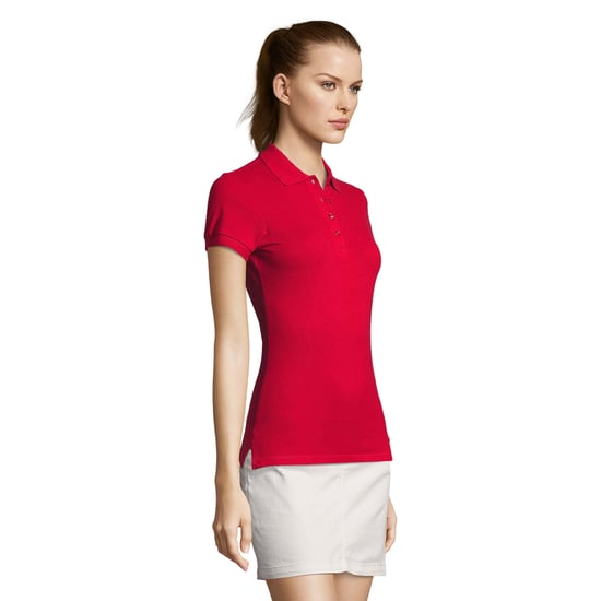 SOLS Dames/Dames Passion Poloshirt (Rood) - Image 3