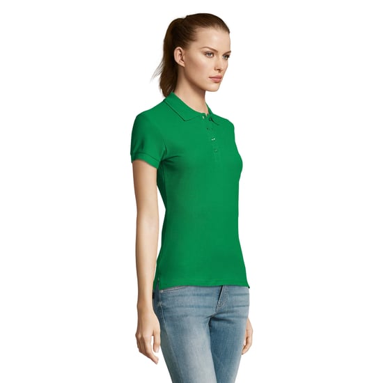 SOLS Dames/Dames Passion Poloshirt (Kelly Groen) - Image 3