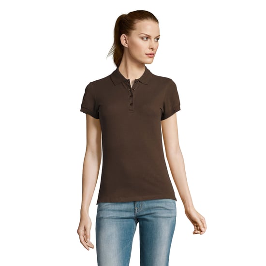 SOLS Dames/Dames Passion Poloshirt (Chocolade) - Image 1