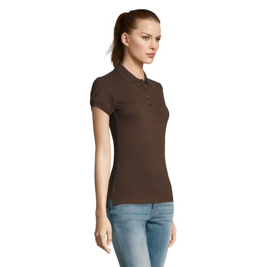 SOLS Dames/Dames Passion Poloshirt (Chocolade) - Image 3