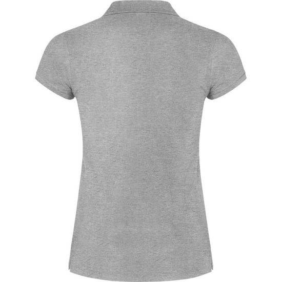 Roly Dames/Dames Ster Poloshirt (Heide Grijs) - Image 2