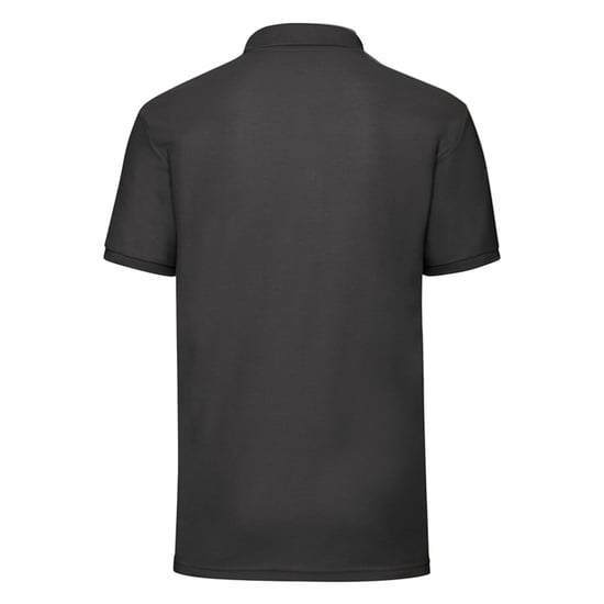 Fruit of the Loom Heren 65/35 Poloshirt (Zwart) - Image 2