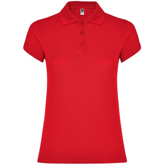 Roly Dames/Dames Ster Poloshirt (Rood) - Image 1