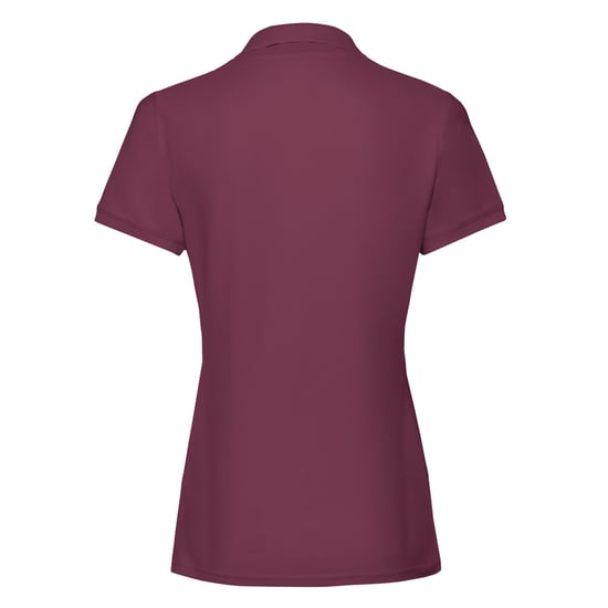 Fruit of the Loom Dames/Dames Premium Effen Poloshirt (Bourgondië) - Image 2