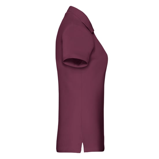 Fruit of the Loom Dames/Dames Premium Effen Poloshirt (Bourgondië) - Image 3