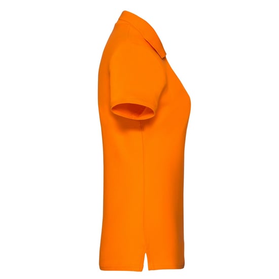 Fruit of the Loom Dames/Dames Premium Effen Poloshirt (Oranje) - Image 3