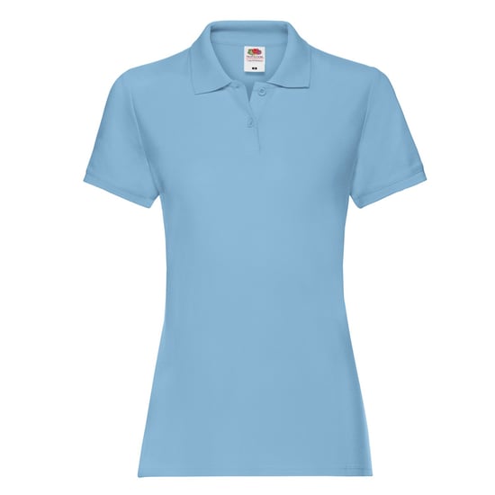 Fruit of the Loom Dames/Dames Premium Effen Poloshirt (Hemelsblauw) - Image 1