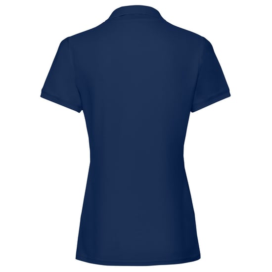 Fruit of the Loom Dames/Dames Premium Effen Poloshirt (Marine) - Image 2