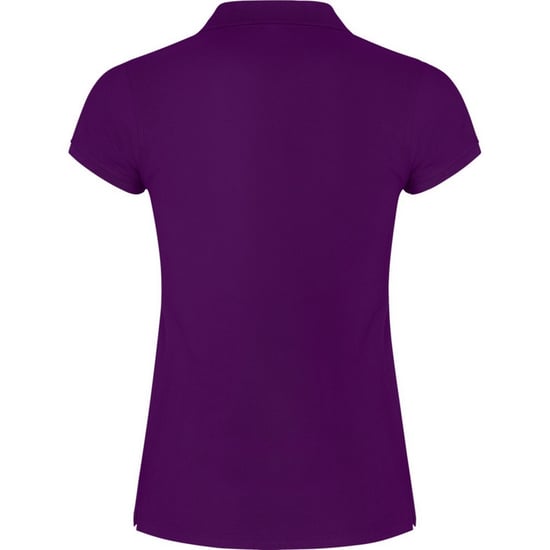 Roly Dames/Dames Ster Poloshirt (Paars) - Image 2