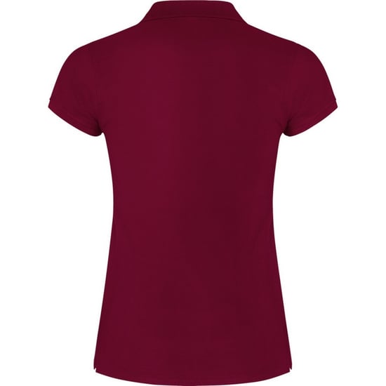 Roly Dames/Dames Ster Poloshirt (Granaatrood) - Image 2