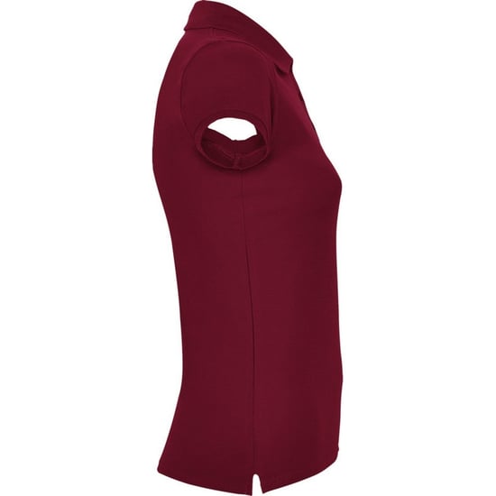 Roly Dames/Dames Ster Poloshirt (Granaatrood) - Image 3