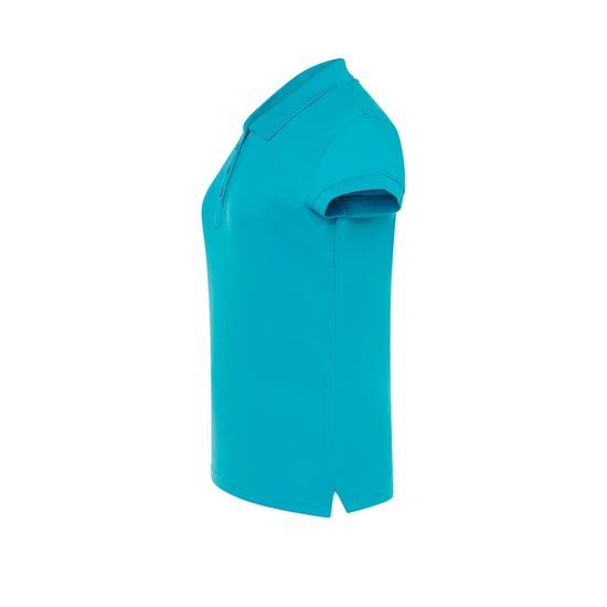 JHK Dames/Dames Regular Poloshirt (Turquoise) - Image 3