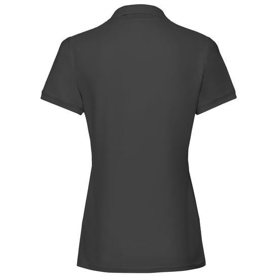 Fruit of the Loom Dames/Dames Premium Effen Poloshirt (Zwart) - Image 2