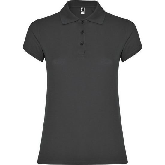 Roly Dames/Dames Ster Poloshirt (Donker lood) - Image 1