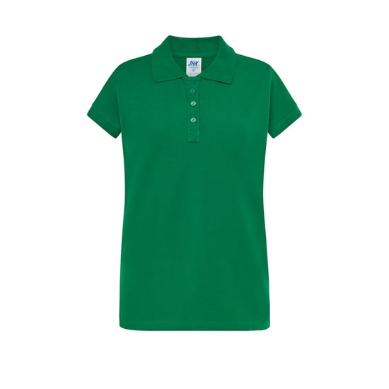JHK Dames/Dames Regular Poloshirt (Kelly Groen) - Image 1