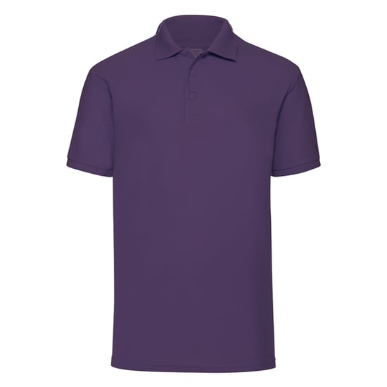 Fruit of the Loom Heren 65/35 Poloshirt (Paars) - Image 1