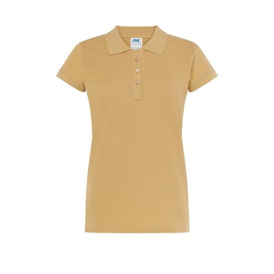 JHK Dames/Dames Regular Poloshirt (Zand) - Image 1