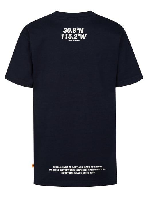 Petrol Industries - Jongens Bedrukt jersey T-shirt Bandolera - Blauw - Image 2