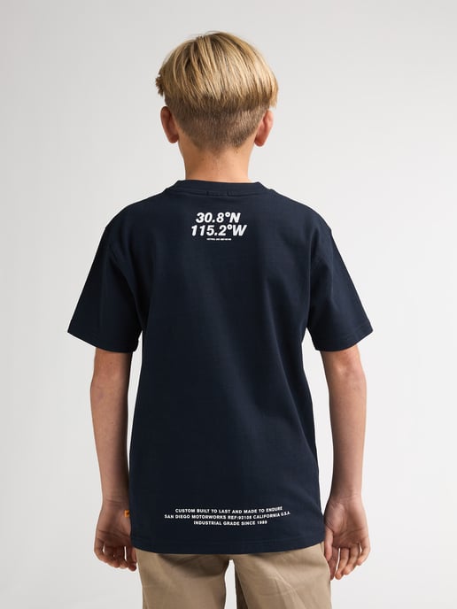 Petrol Industries - Jongens Bedrukt jersey T-shirt Bandolera - Blauw - Image 4