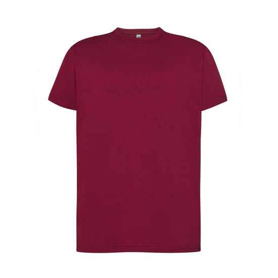 JHK Heren Premium Normaal T-Shirt (Bourgondië) - Image 1