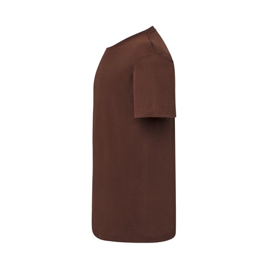 JHK Heren Premium Normaal T-Shirt (Chocolade) - Image 3