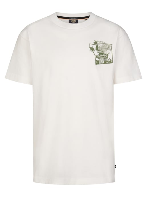 Petrol Industries - Jongens T-shirt met rugprint Mezcal - Wit - Image 1