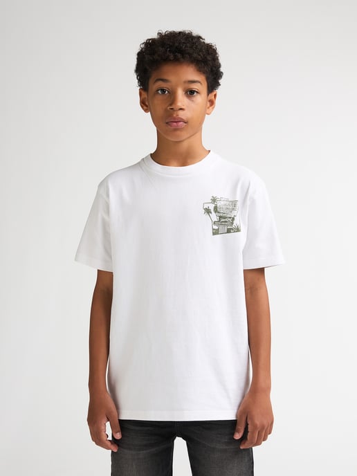 Petrol Industries - Jongens T-shirt met rugprint Mezcal - Wit - Image 3