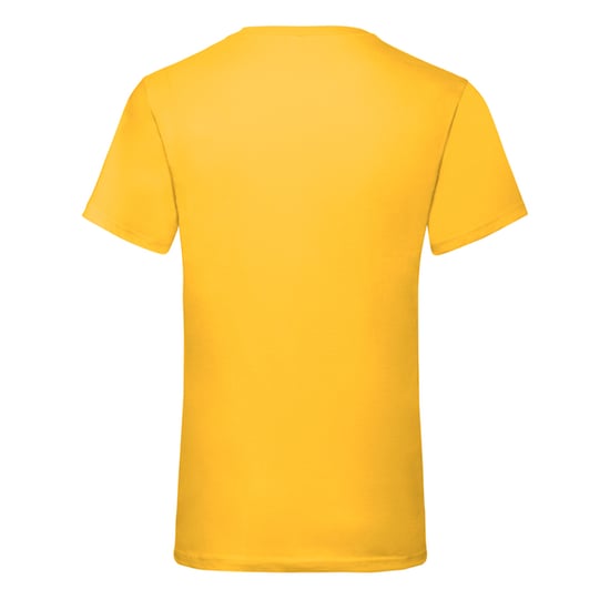 Fruit of the Loom Heren Valueweight V Neck T-shirt (Zonnebloem) - Image 2