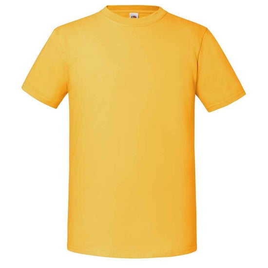 Fruit of the Loom Heren Iconic 195 Premium Ringspun Katoen T-Shirt (Zonnebloem) - Image 1
