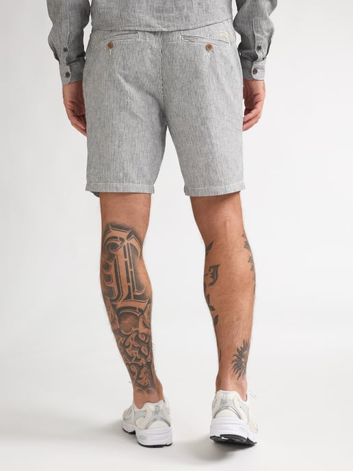 Petrol Industries - Heren Twill chino short Inferno - Blauw - Image 4