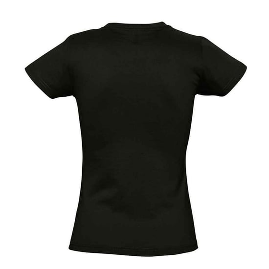SOLS Dames/Dames Imperial T-shirt (Diep zwart) - Image 2