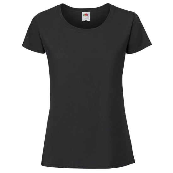 Fruit of the Loom Dames/Dames Iconic 190 T-Shirt (Zwart) - Image 1