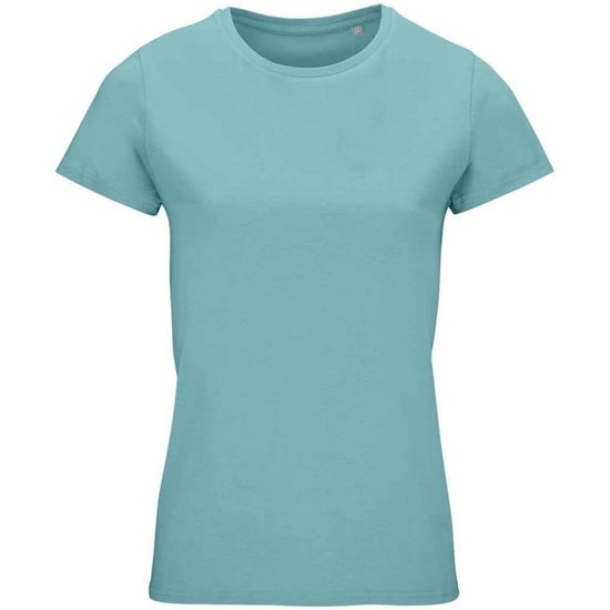 SOLS Dames/Dames Kruisvaarder T-Shirt (Zwembad Blauw) - Image 1