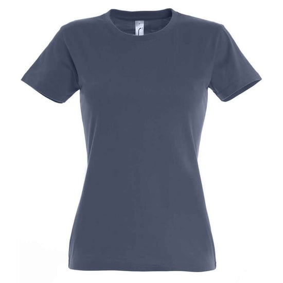 SOLS Dames/Dames Imperial T-shirt (Denim) - Image 1