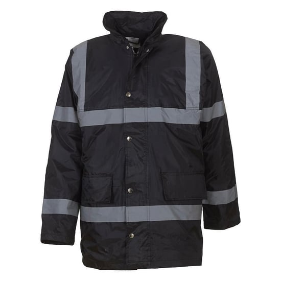 Yoko Unisex veiligheidsjas voor volwassenen (Zwart) - Image 1
