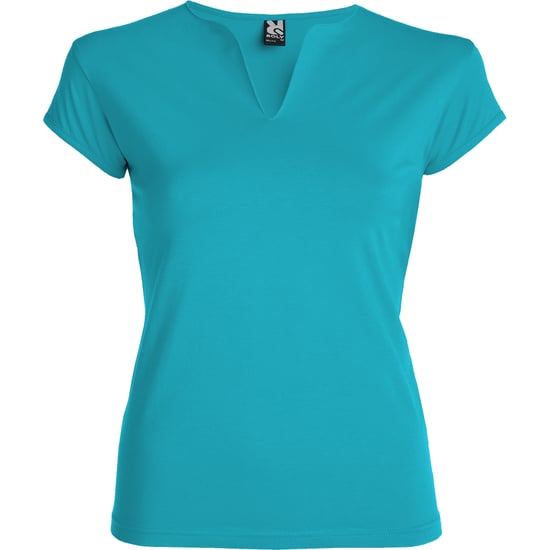 Roly Dames/Dames Belice T-Shirt (Turquoise) - Image 1
