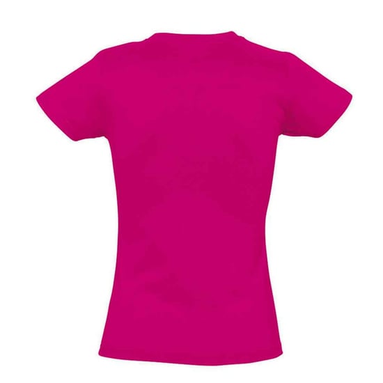 SOLS Dames/Dames Imperial T-shirt (Fuchsia) - Image 2