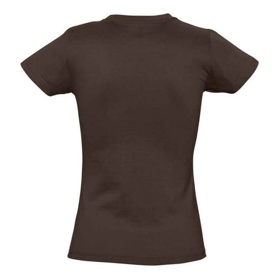 SOLS Dames/Dames Imperial T-shirt (Chocolade) - Image 2